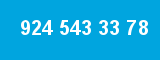 924 543 33 78 924 543 33 78
